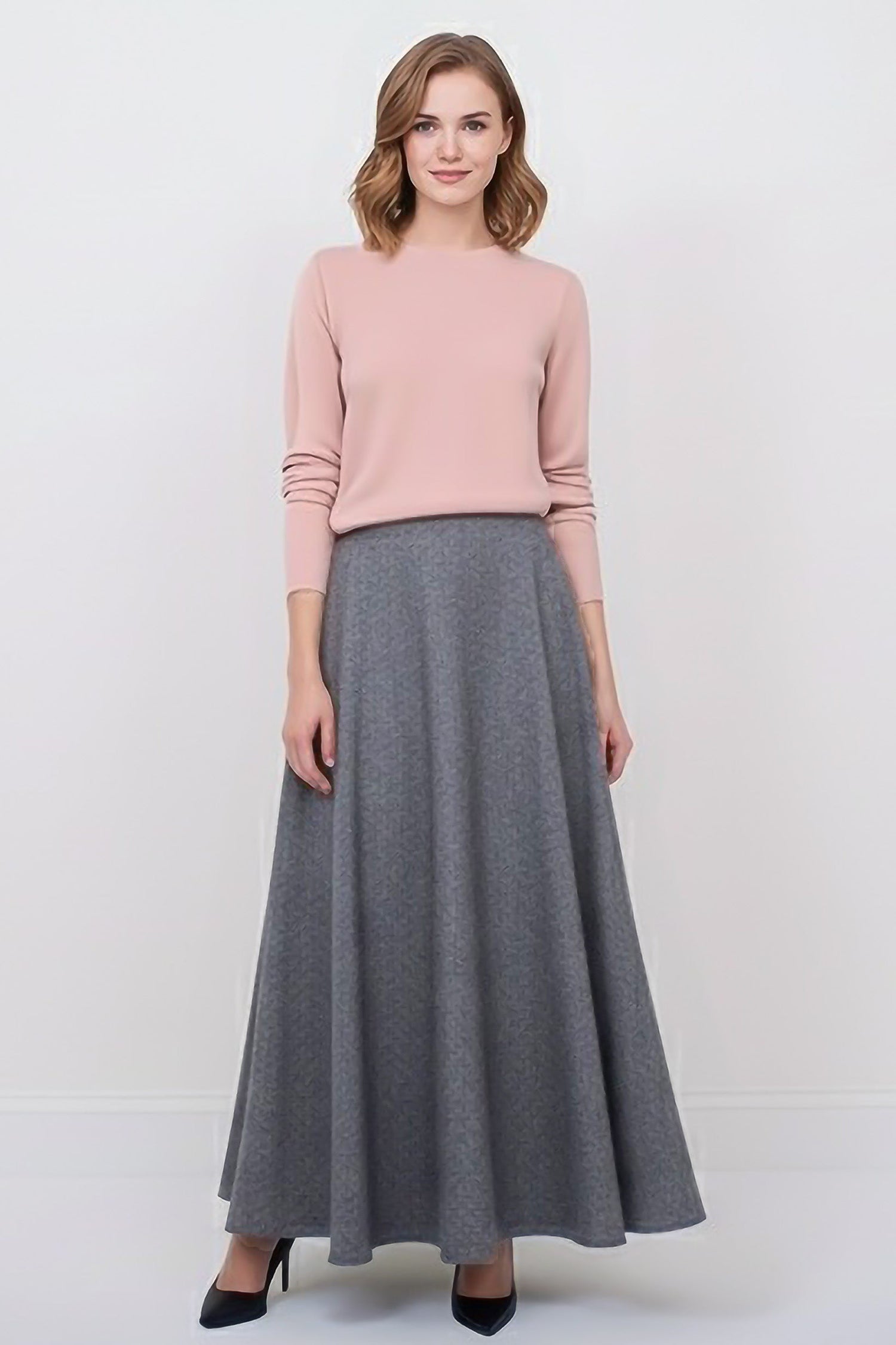 Flared skirts length options