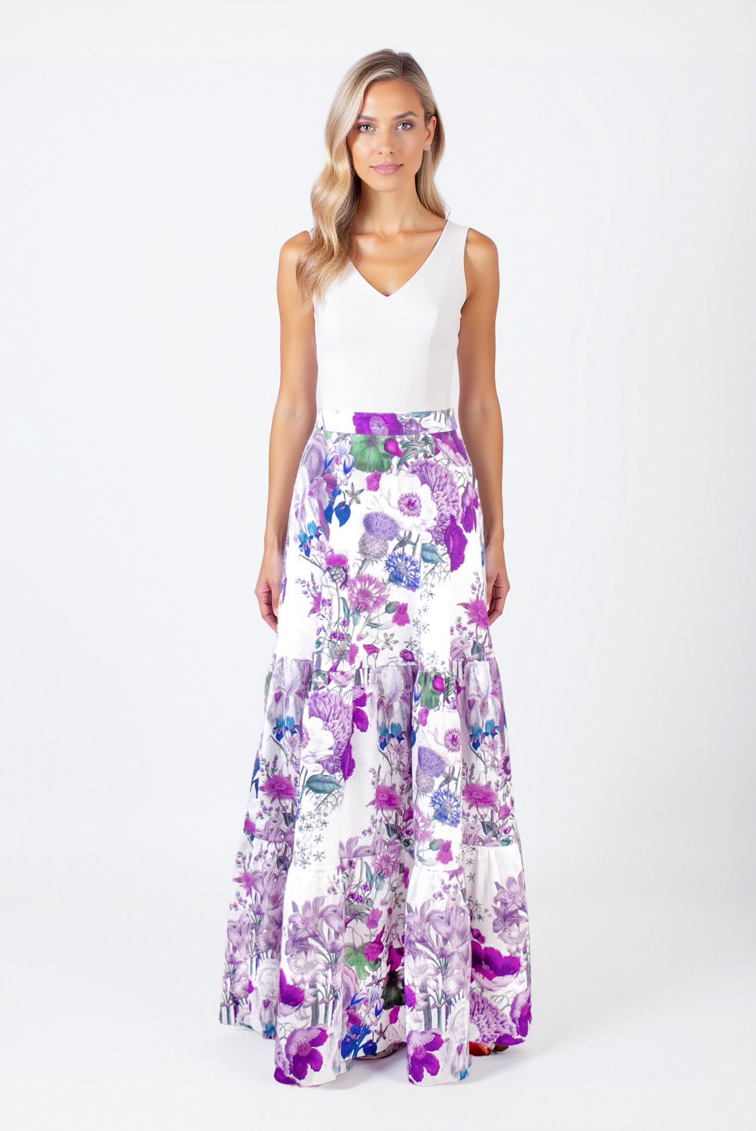 Tiered Maxi Skirts - Choose Your Fabric