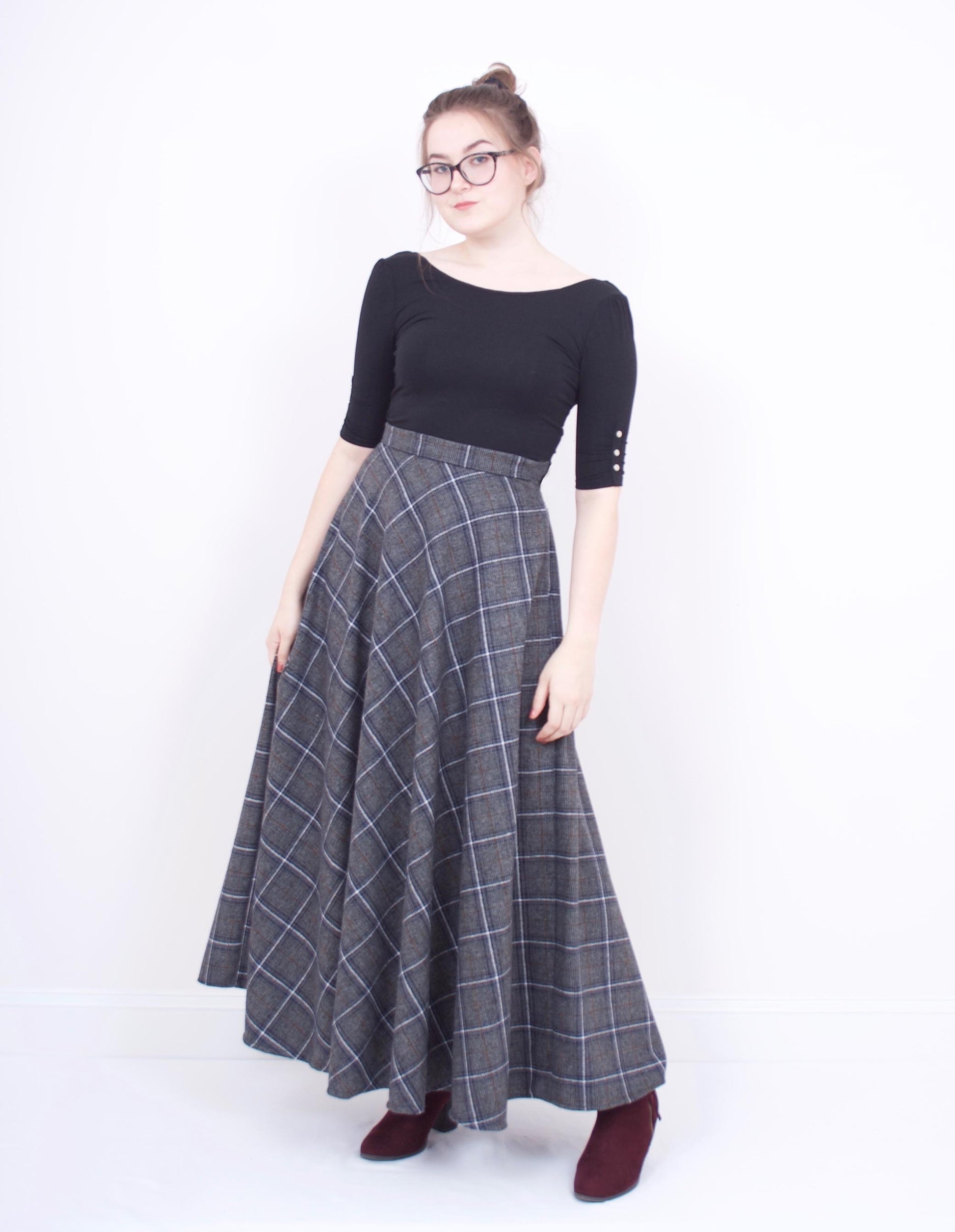 winter skirt maxi